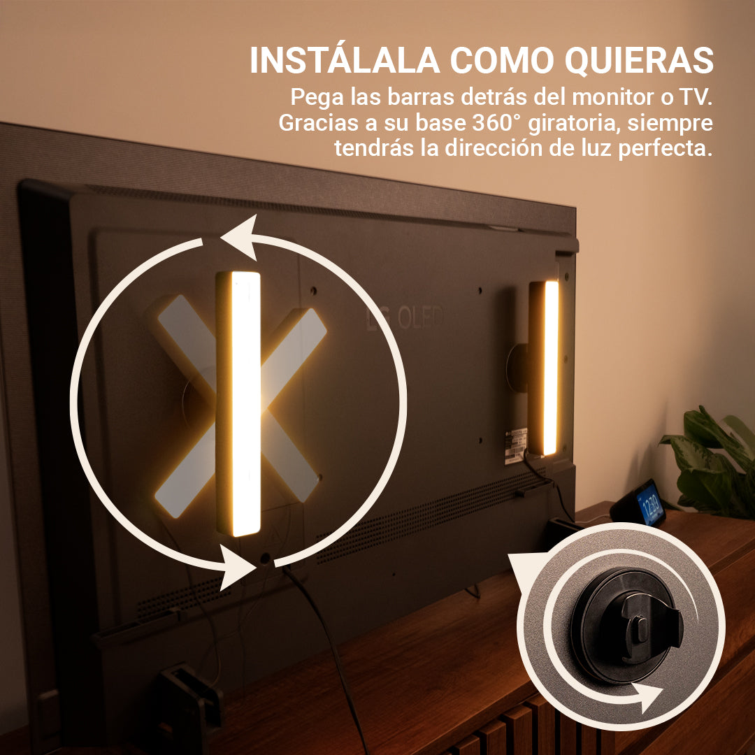 Barras de Luz LED RGB Inteligentes