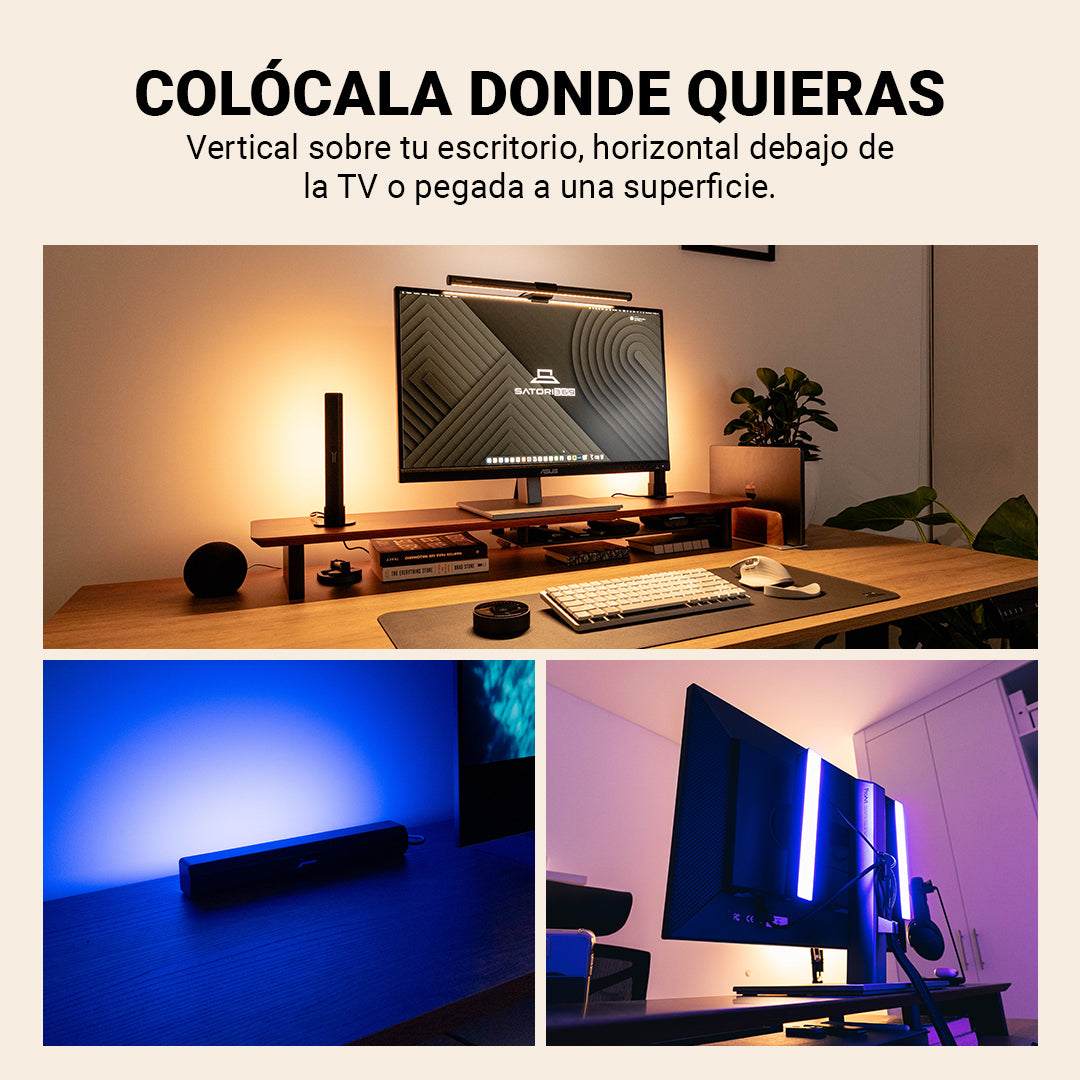 Barras de Luz LED RGB Inteligentes