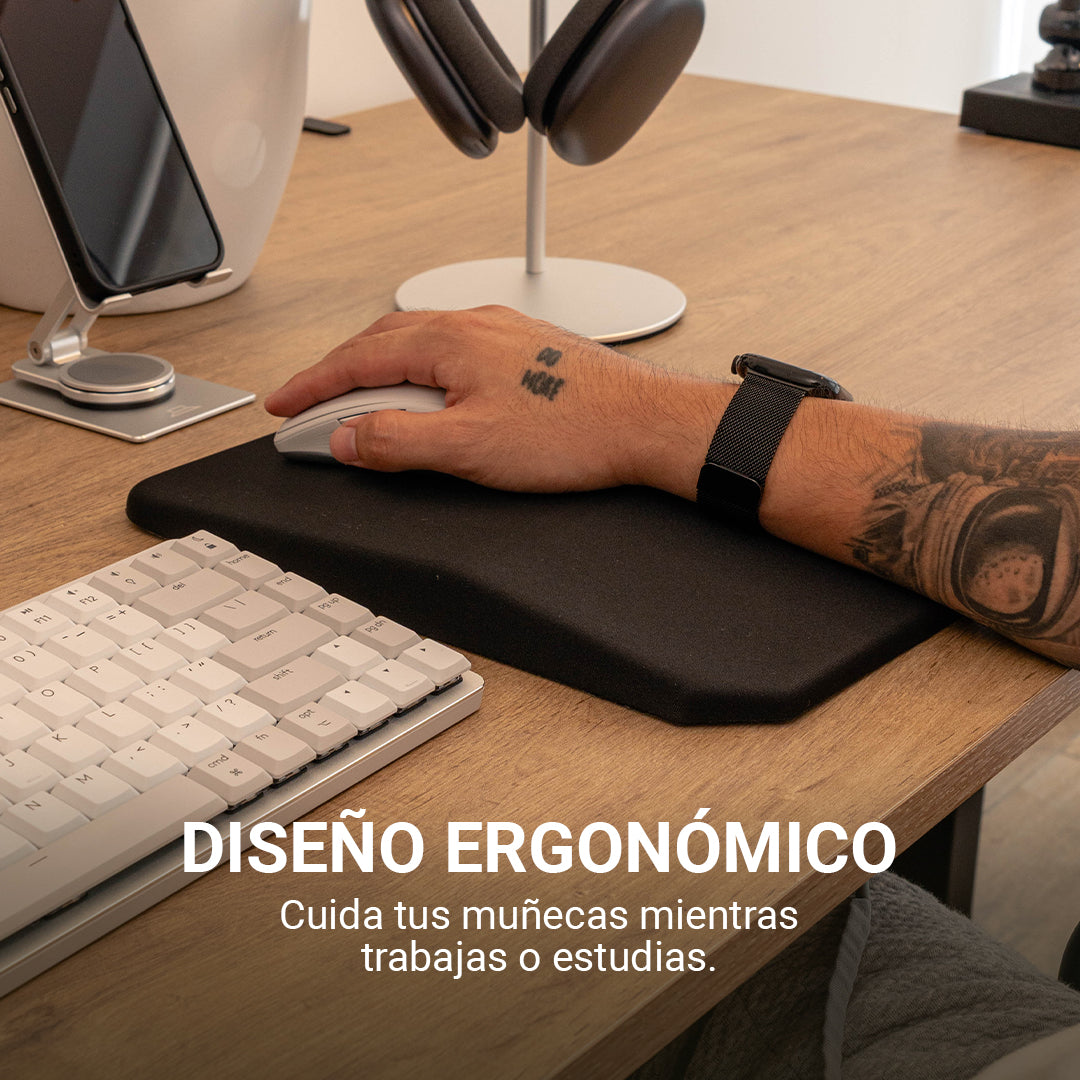 Mousepad Ergonómico con Reposamuñecas de Memory Foam