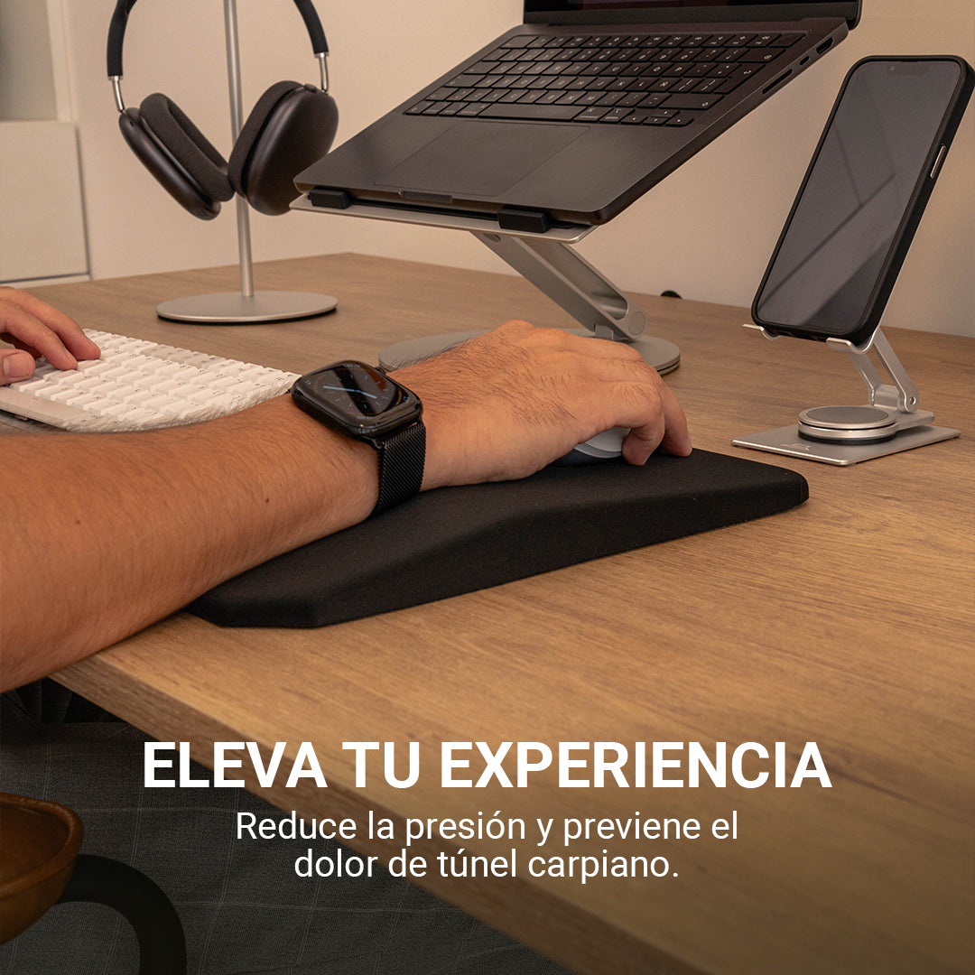 Mousepad Ergonómico con Reposamuñecas de Memory Foam