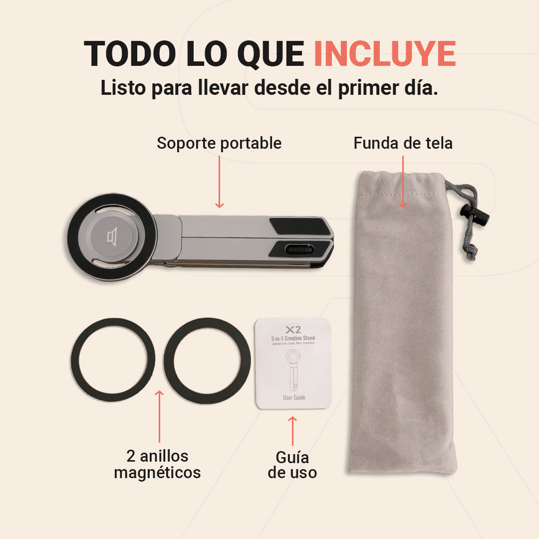 Soporte Portátil Premium 3 en 1 para Laptop