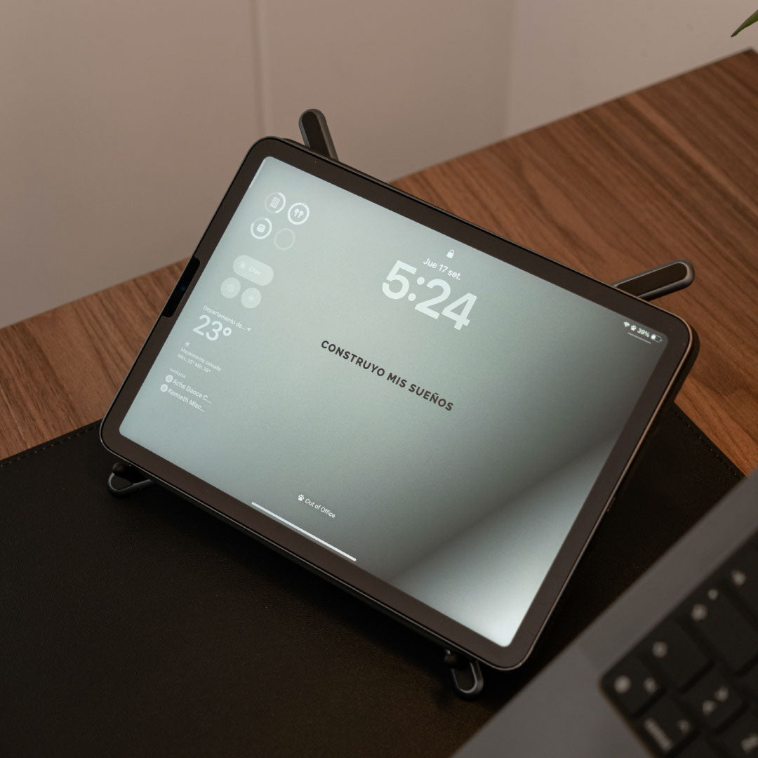 Wallpaper Gradiente a pantalla completa en un iPad