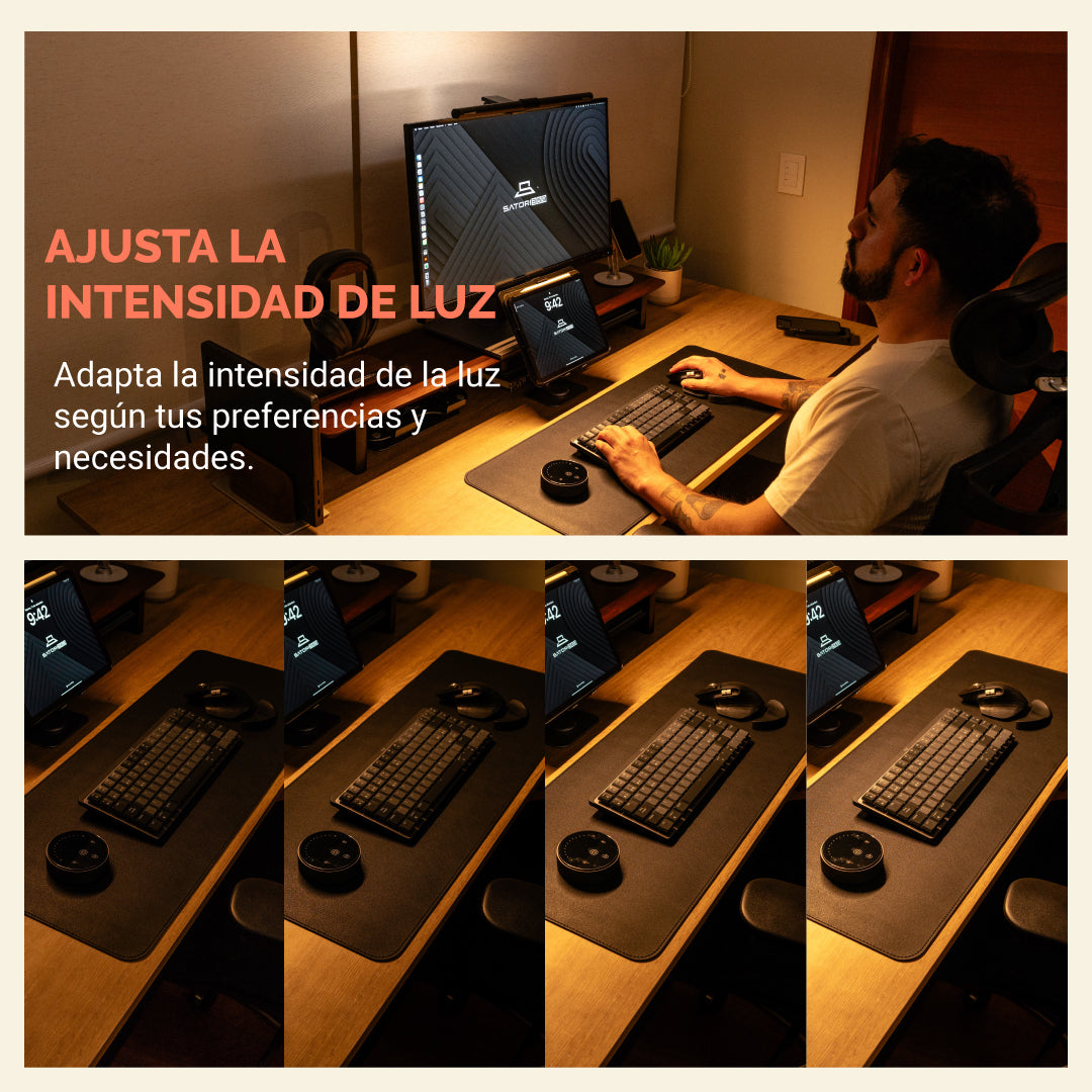 Barra de Luz LED para Monitor con Control de Luz y Color