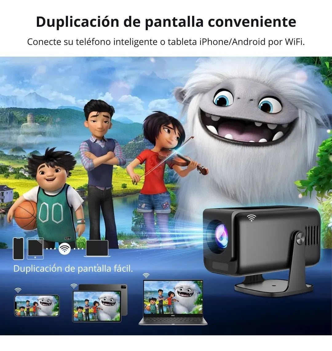 Proyector Inteligente Linkmax V9 Pro FHD 1080p con Android 13