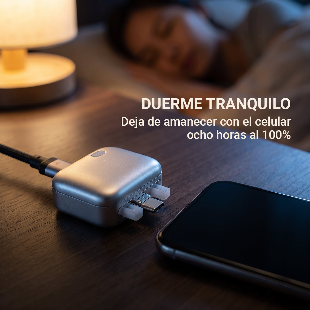 Adaptador USB-C de hasta 140W con Desconexión Automática