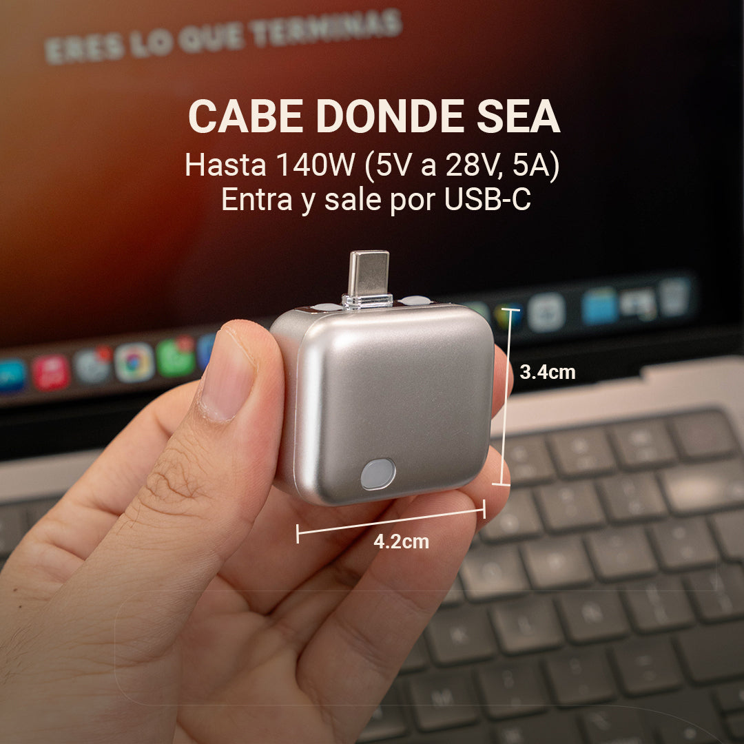 Adaptador USB-C de hasta 140W con Desconexión Automática