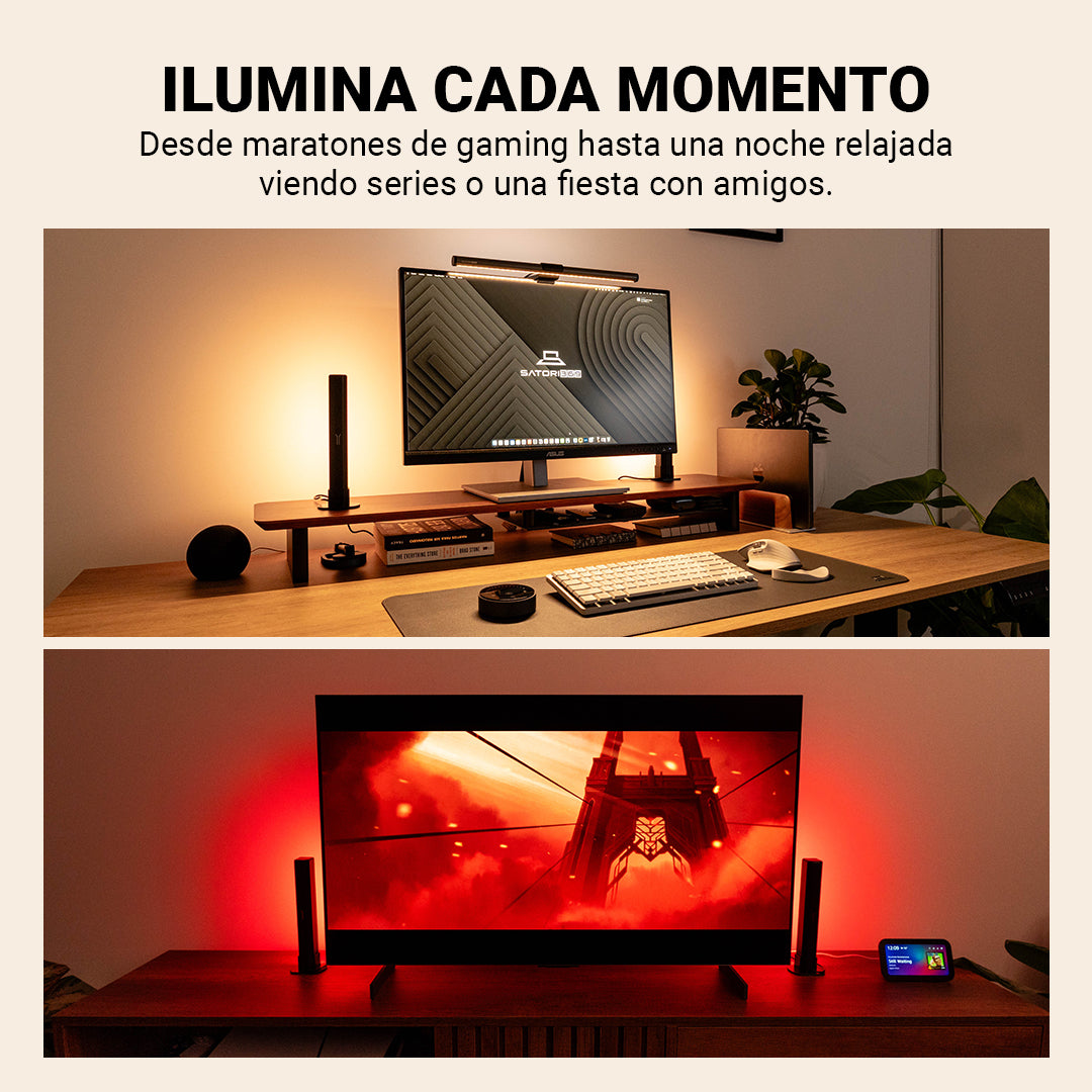Barras de Luz LED RGB Inteligentes