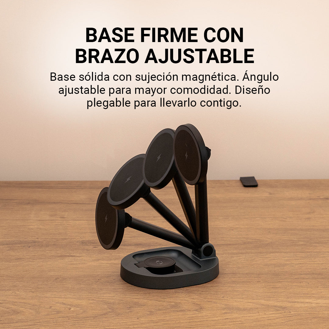 Cargador 3 en 1 Smart Base de 15W