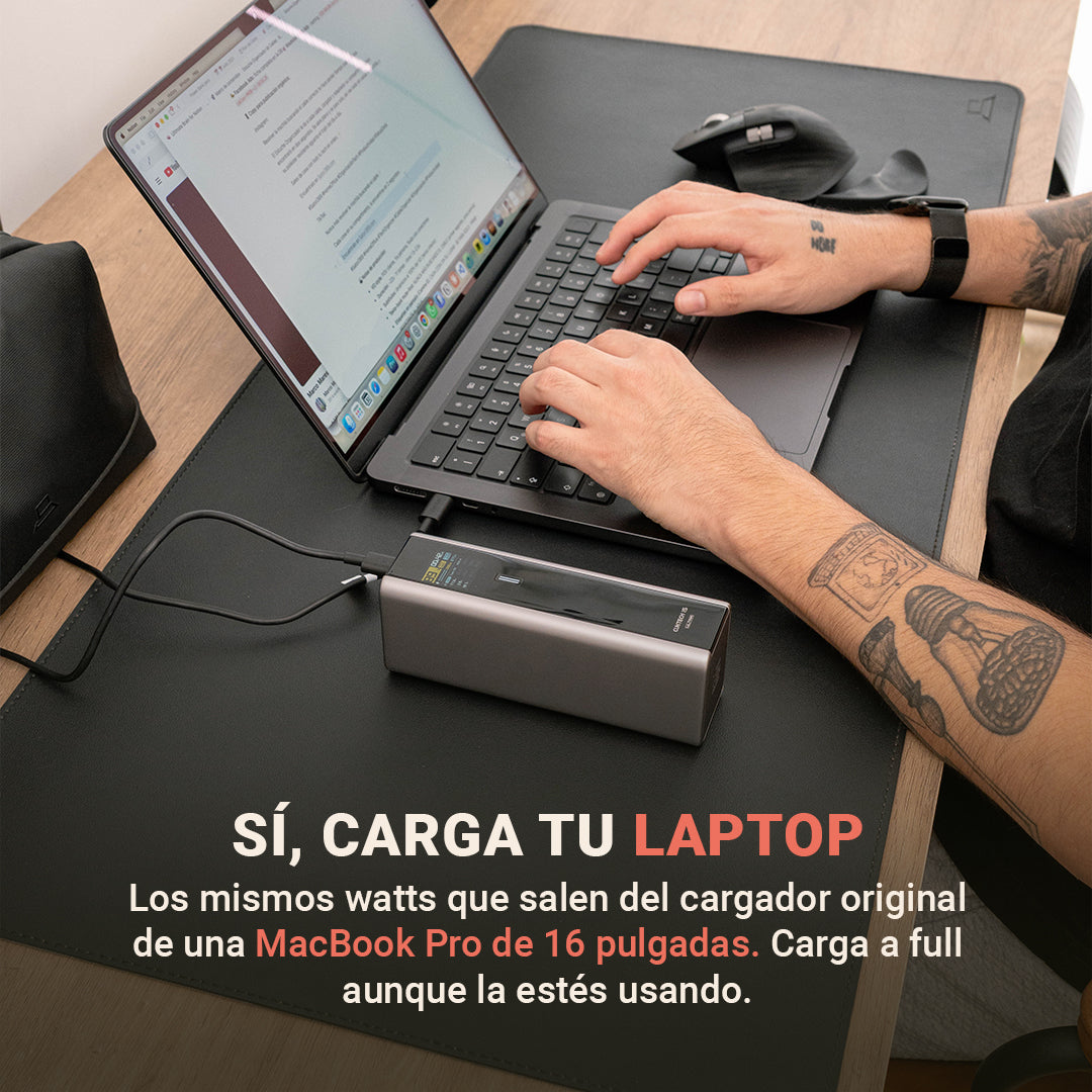 Power Bank para Laptop 140W · 20.000mAh