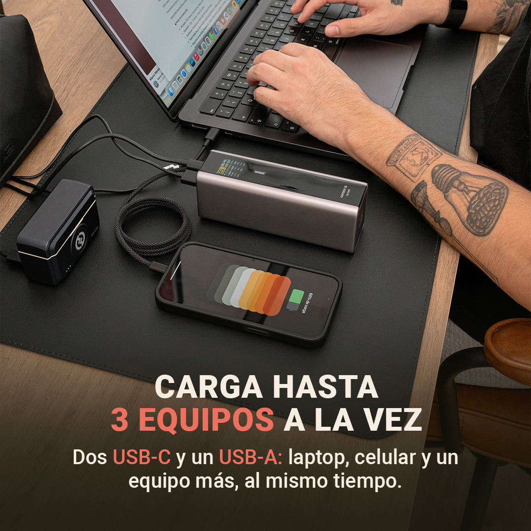 Power Bank para Laptop 140W · 20.000mAh