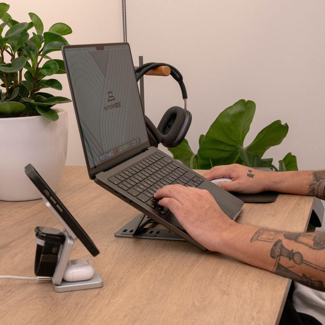 Soporte de Laptop Portátil y Plegable