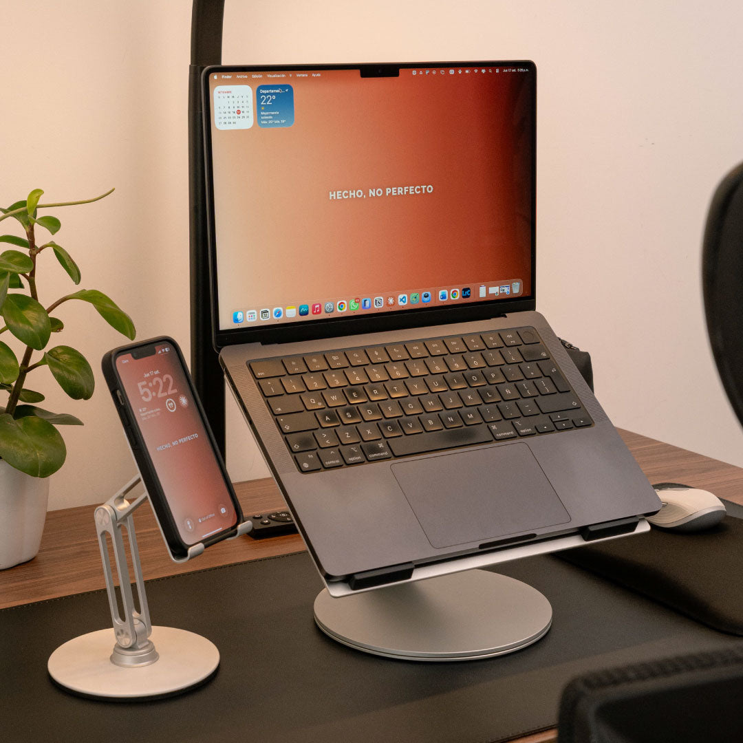 Wallpaper Gradiente a pantalla completa en una MacBook