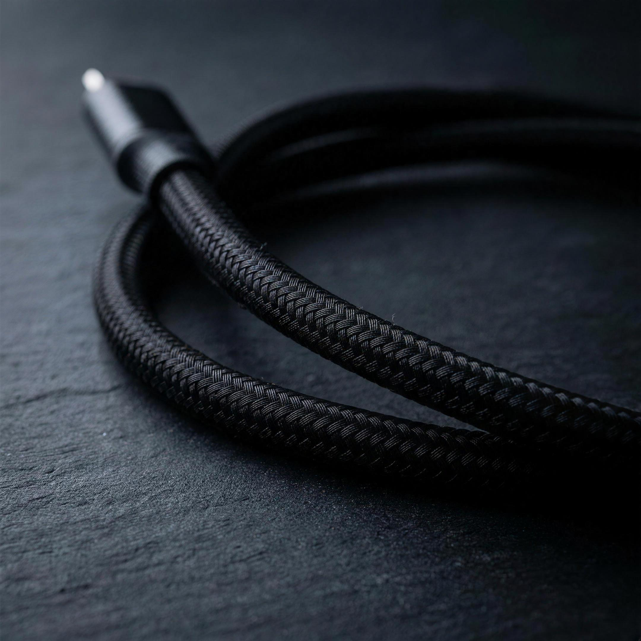 Malla trenzada resistente del cable USB-C