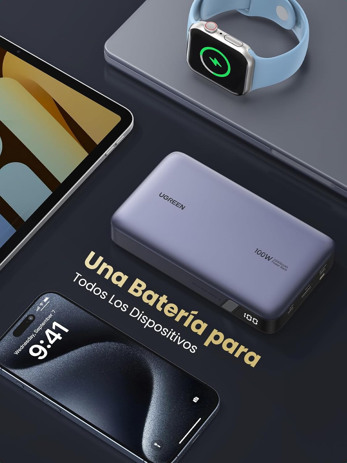 Power Bank Ugreen 100W 20,000mAh