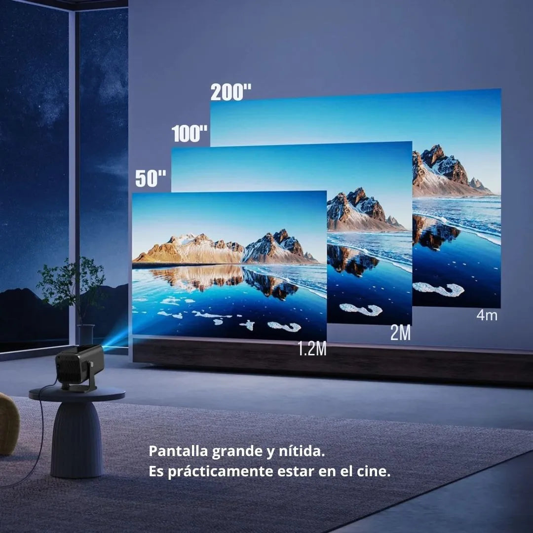 Proyector Inteligente Linkmax V9 Pro FHD 1080p con Android 13